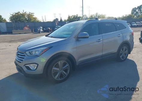 2016 Hyundai Santa Fe Limited из США, поврежденный, VIN KM8SR4HF8GU135501